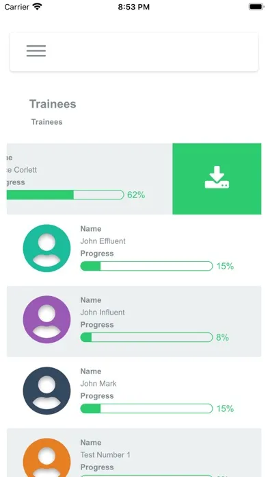 CTS Assessment Screenshots