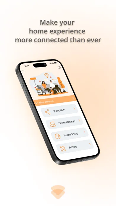 Tangkapan skrin iConNet - WiFi Powered by CTS
