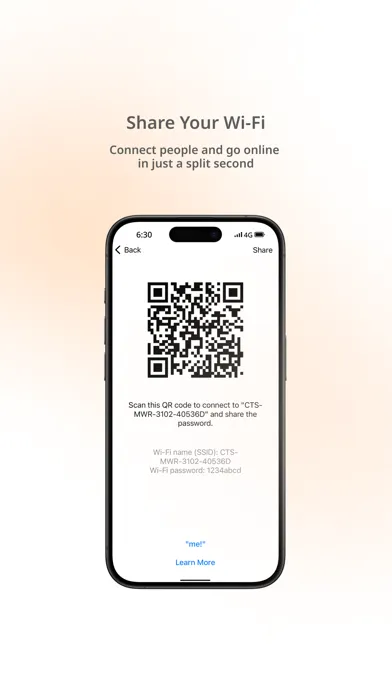 Tangkapan skrin iConNet - WiFi Powered by CTS