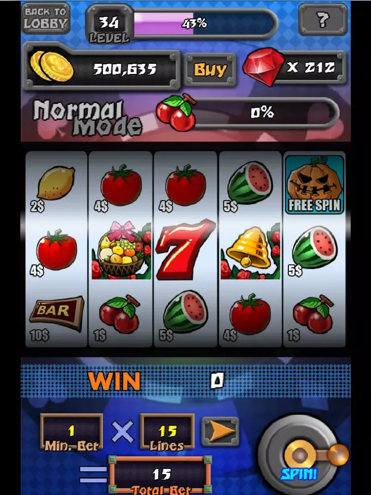 Crazy Slots iPad  스크린샷