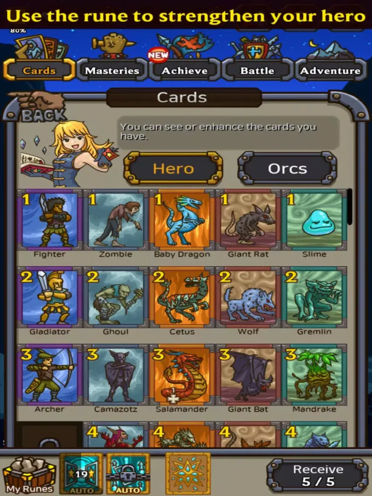Zrzuty ekranu Raising Fantasy iPad 