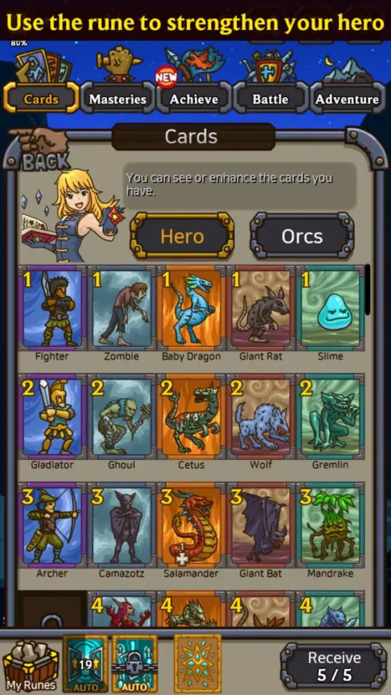 Zrzuty ekranu Raising Fantasy