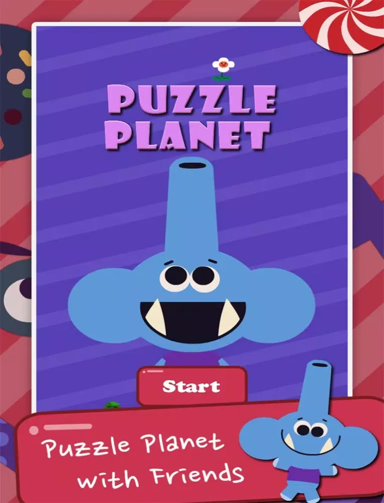 Captures d'écran de Puzzle Planet for Facebook iPad 
