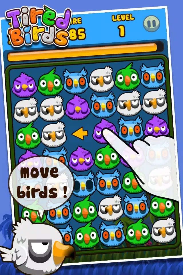 Ảnh chụp màn hình của Tired Birds