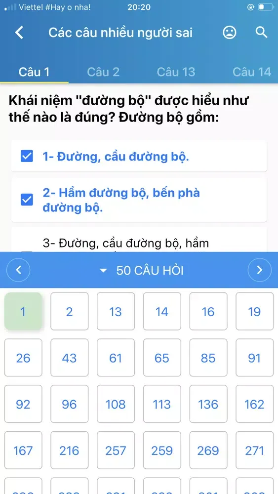 Zrzuty ekranu Ôn thi GPLX - Thi thu B2