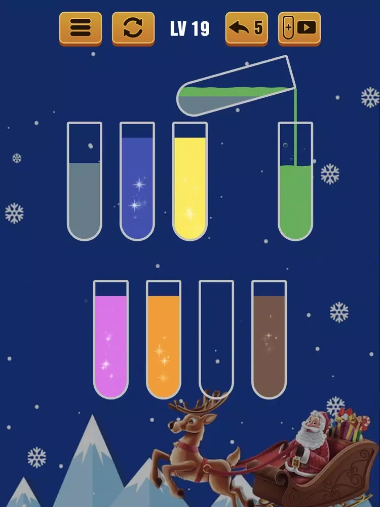 Captures d'écran de Water Sort Puzzle, Color Sort iPad