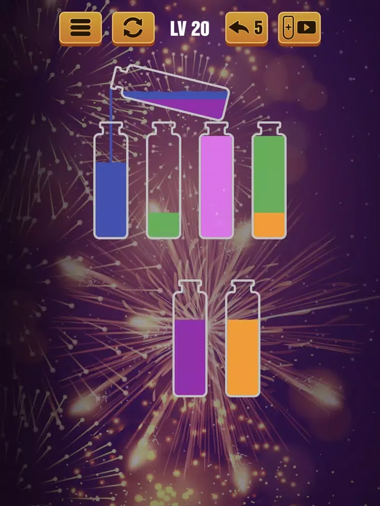 Captures d'écran de Water Sort Puzzle, Color Sort iPad