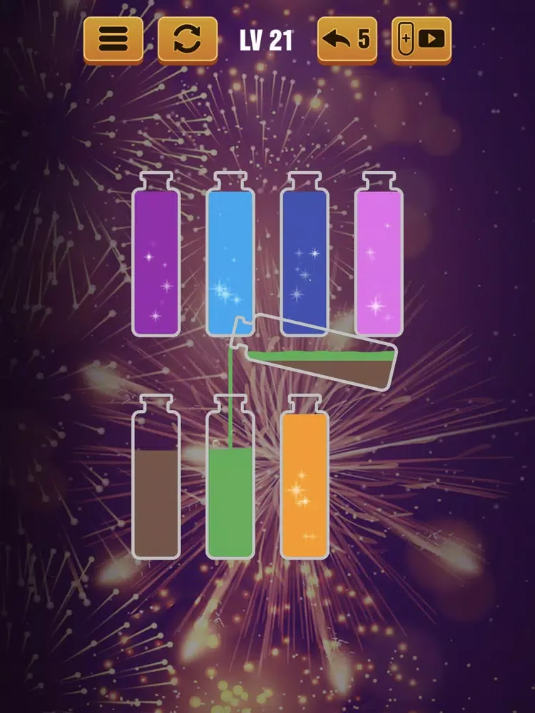 Captures d'écran de Water Sort Puzzle, Color Sort iPad