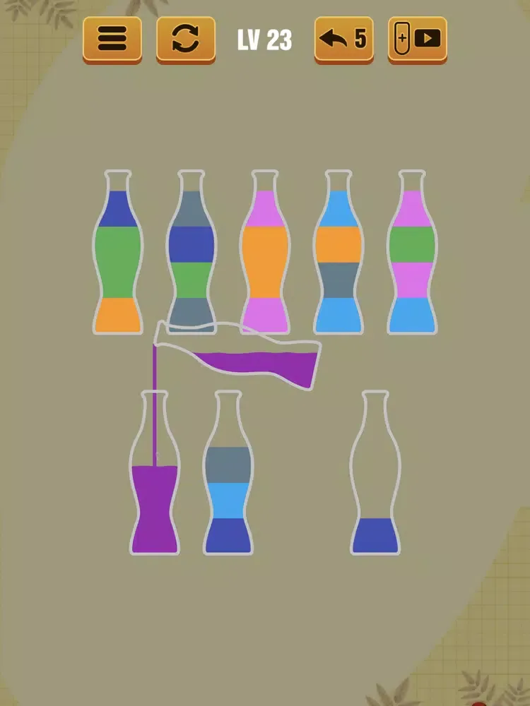 Captures d'écran de Water Sort Puzzle, Color Sort iPad