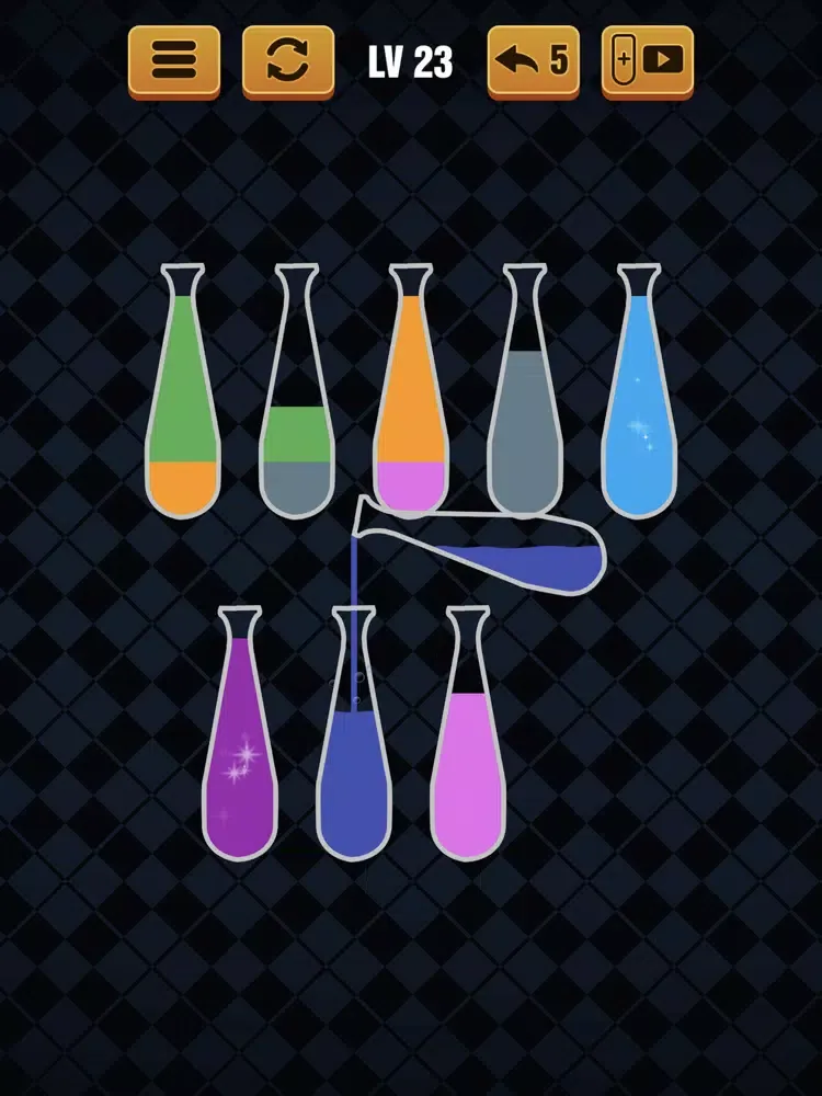 Captures d'écran de Water Sort Puzzle, Color Sort iPad