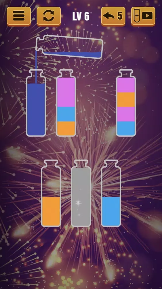 Captures d'écran de Water Sort Puzzle, Color Sort