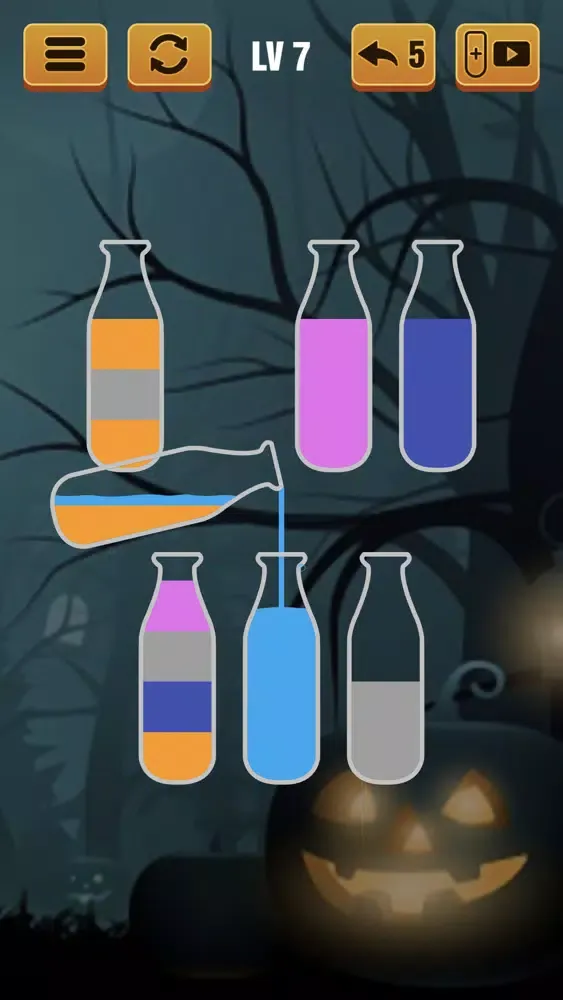 Captures d'écran de Water Sort Puzzle, Color Sort