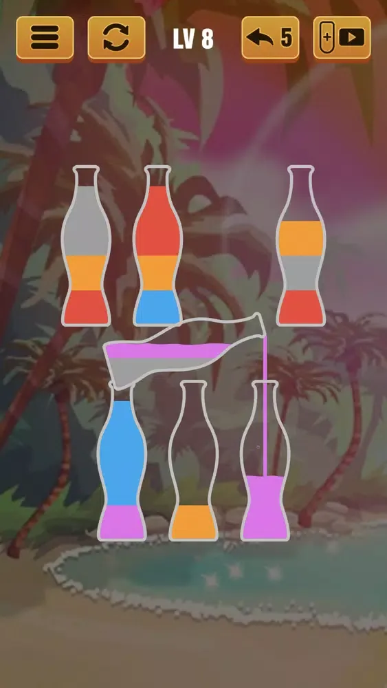 Captures d'écran de Water Sort Puzzle, Color Sort