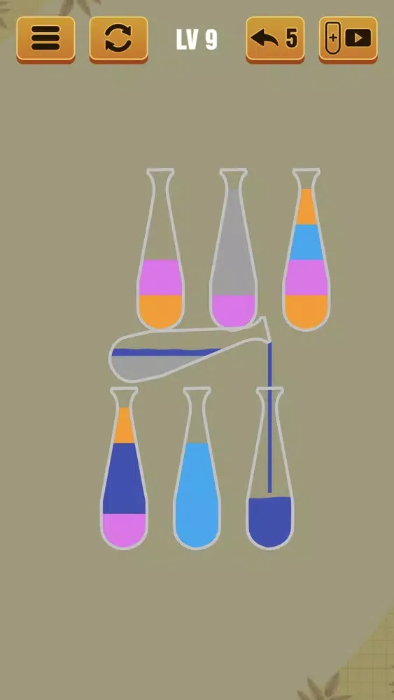 Captures d'écran de Water Sort Puzzle, Color Sort