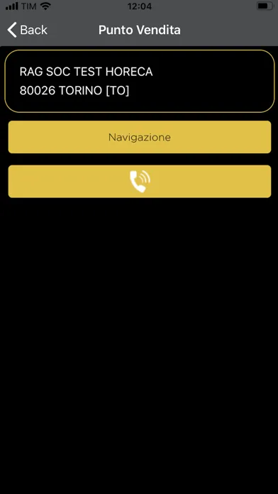 Caffè Vergnano B2B Ekran Görüntüleri