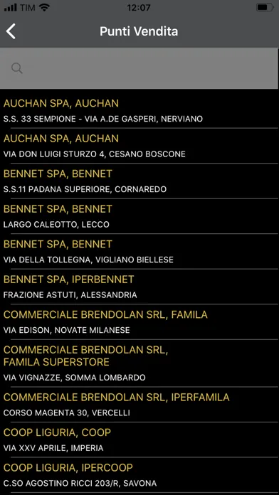 Caffè Vergnano B2B Ekran Görüntüleri