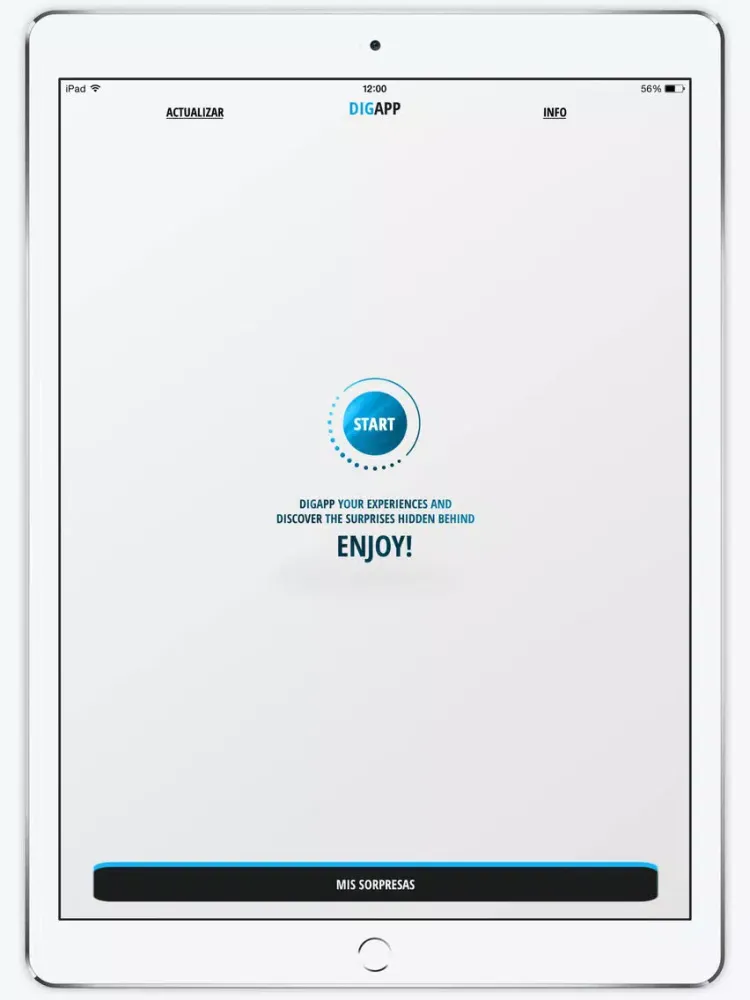 Digapp iPad  Screenshots