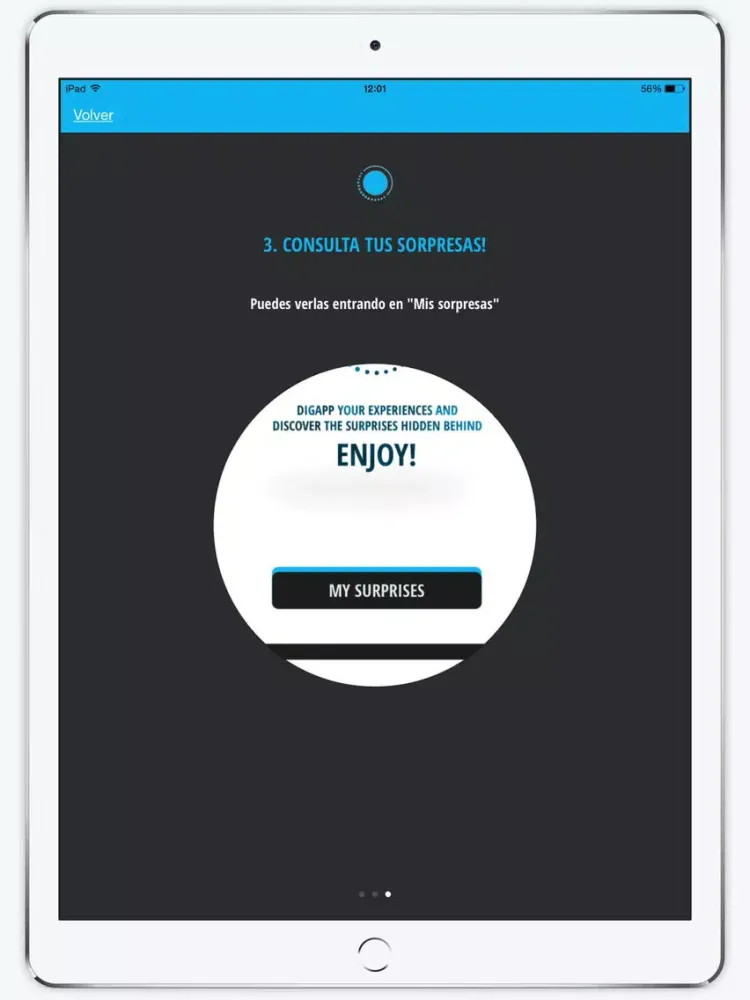 Digapp iPad  Screenshots