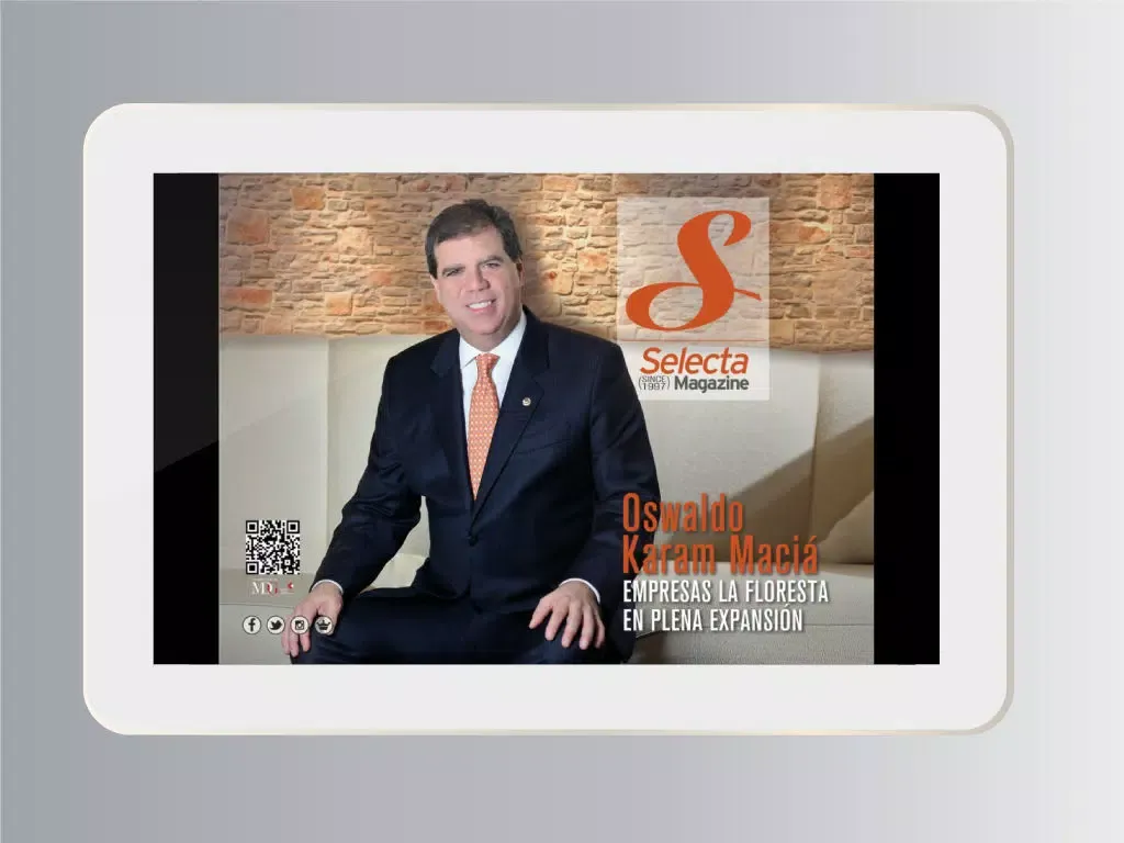 ภาพหน้าจอของ Selecta Magazine Panama iPad 