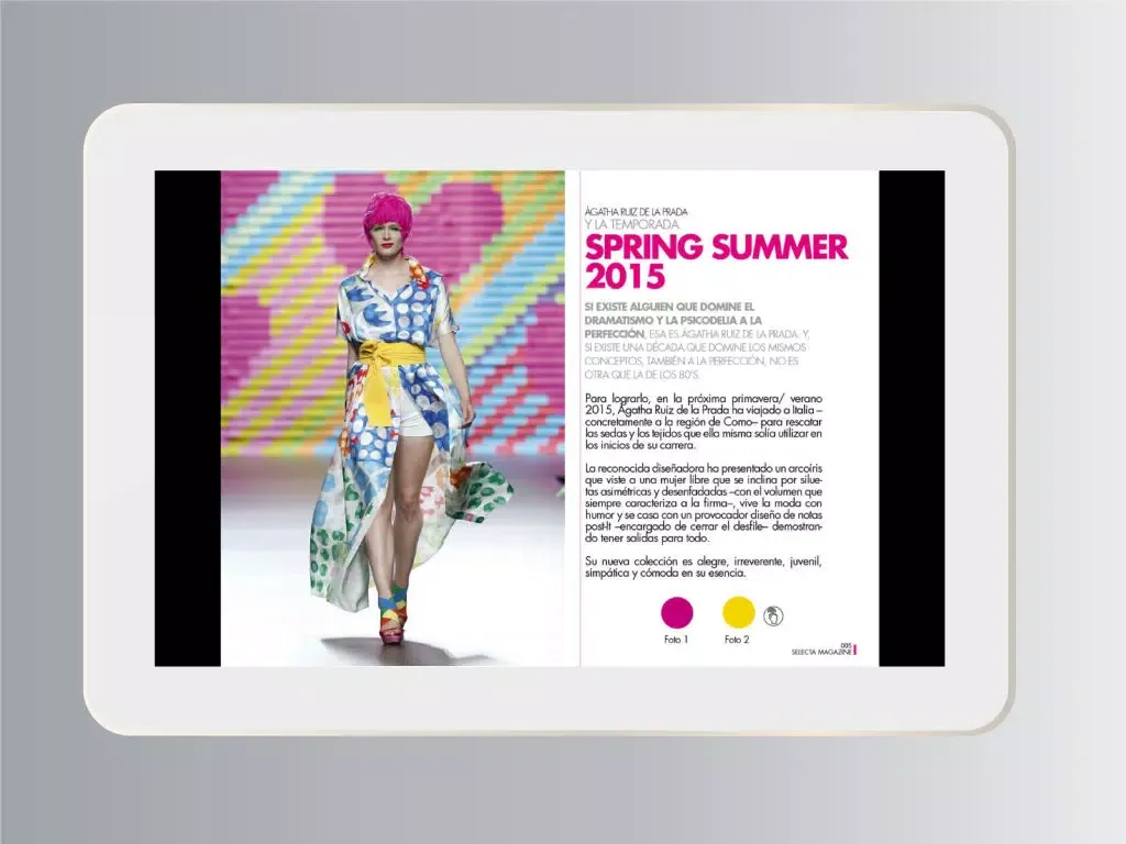 ภาพหน้าจอของ Selecta Magazine Panama iPad 