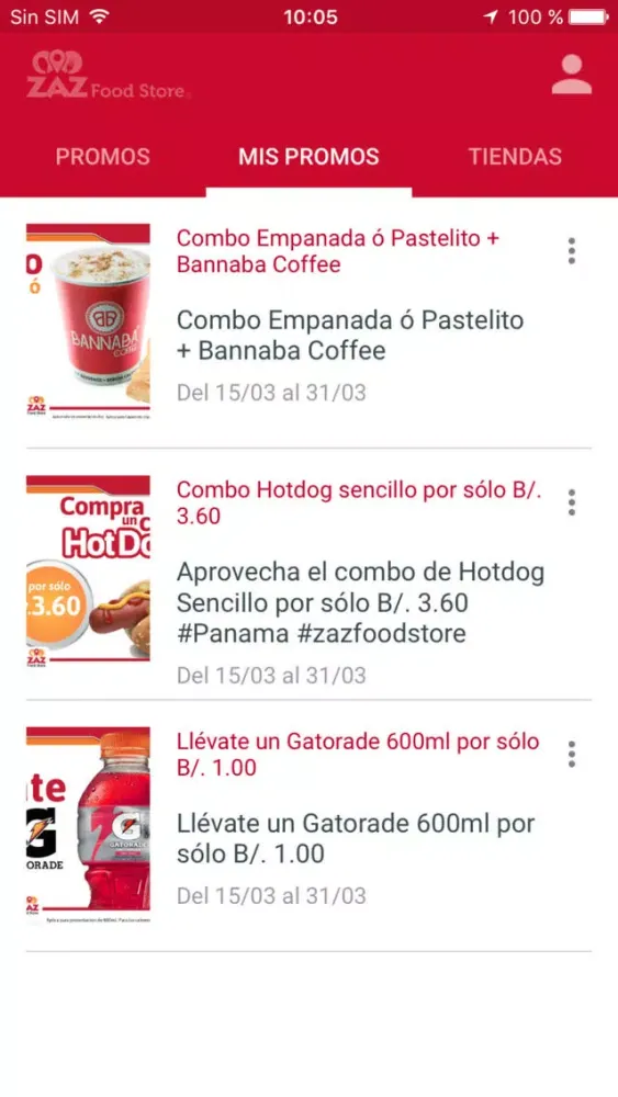 ZAZ Food Store app 스크린샷
