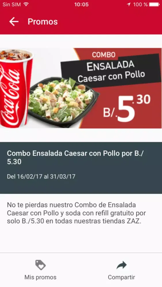 ZAZ Food Store app 스크린샷