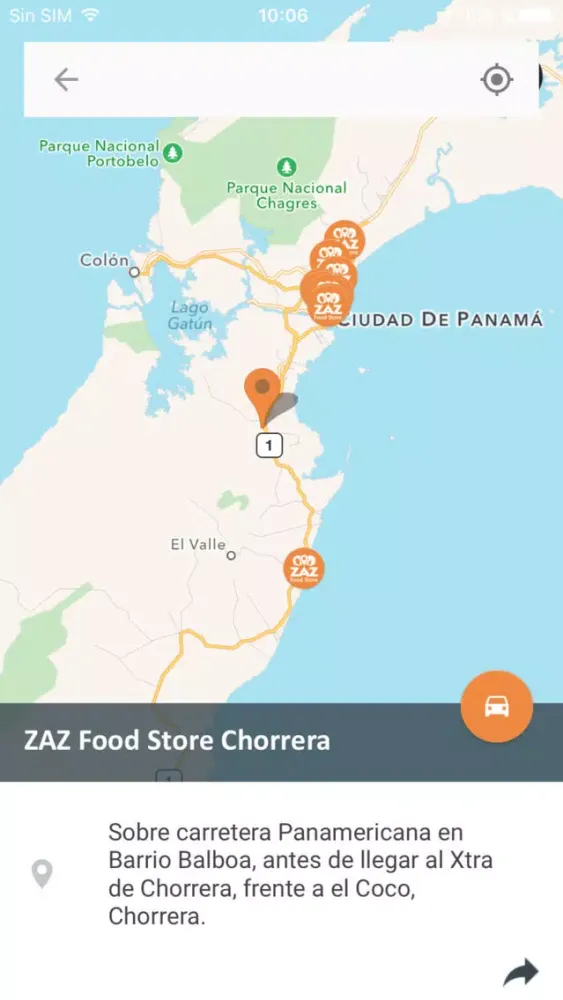 ZAZ Food Store app 스크린샷