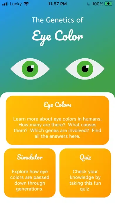 Скриншоты Eye Color