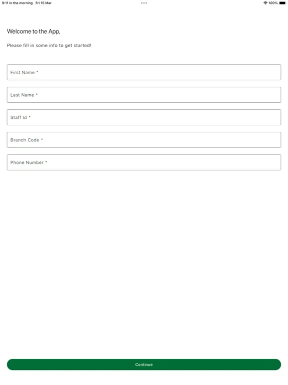 Collateral Appraisal iPad  স্ক্রিনশট