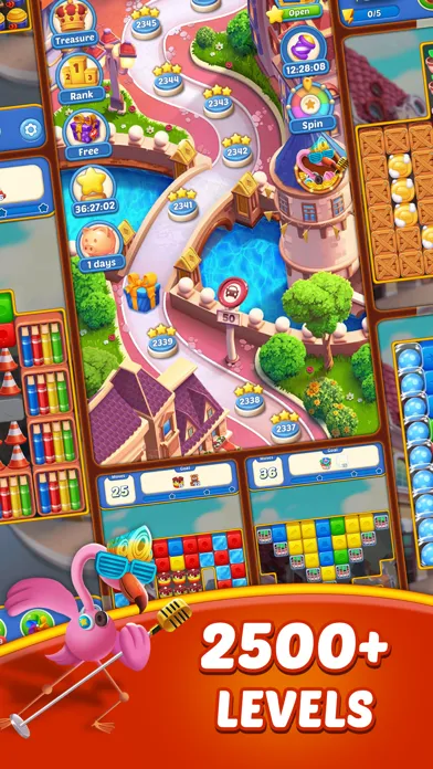 Cube Blast Match 3: Toon & Toy Screenshots