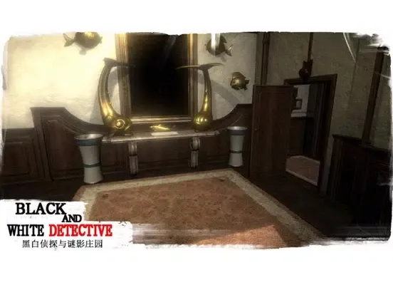 White and black detective iPad  Screenshots