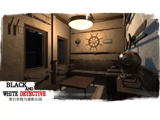 White and black detective iPad  Screenshots