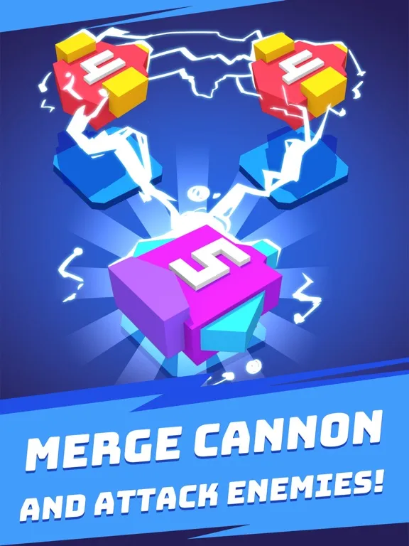 Merge Cannon – Fort Defense iPad  سکرین شاٹس