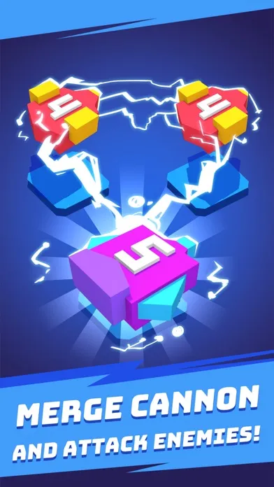 Merge Cannon – Fort Defense سکرین شاٹس