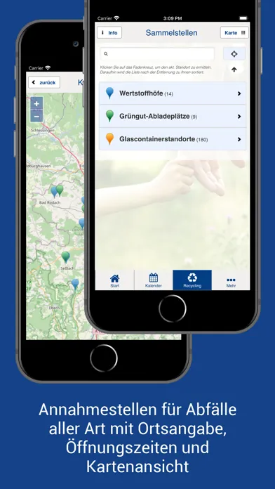 Landkreis Coburg Abfall-App 스크린샷