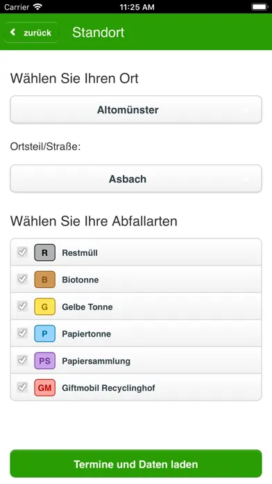 DAH-Müll应用截图