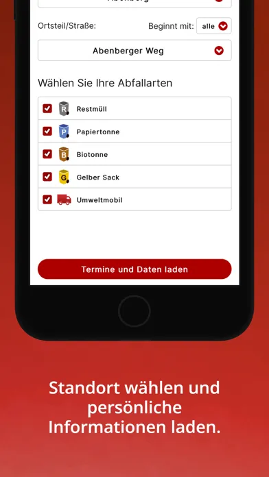 Landkreis Roth Abfall App Ekran Görüntüleri