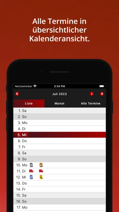 Landkreis Roth Abfall App Ekran Görüntüleri