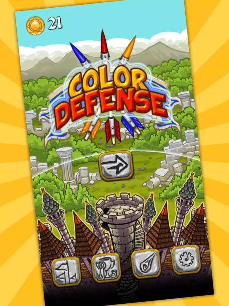 Color Defense: Wizard Wars iPad  Ekran Görüntüleri