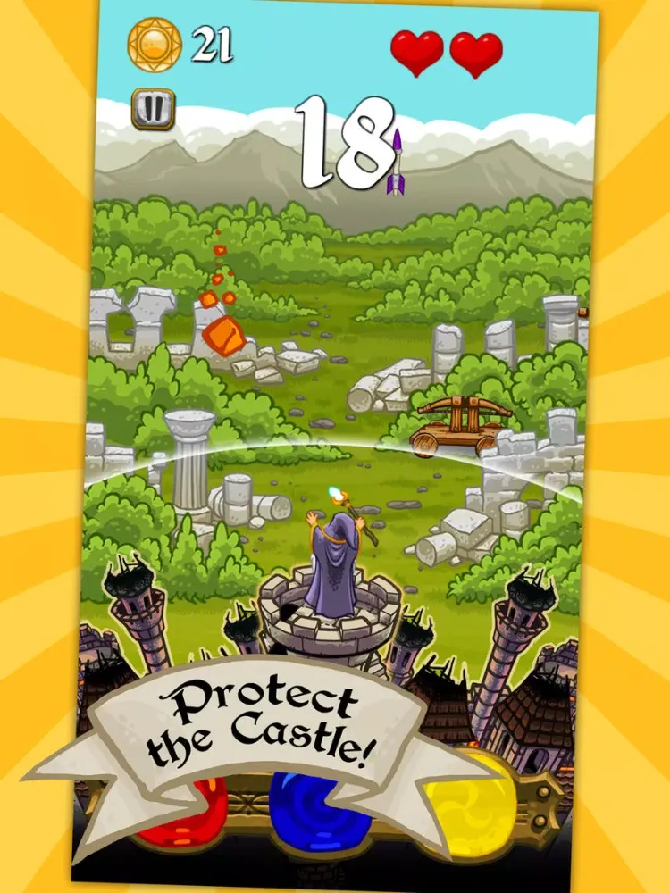 Color Defense: Wizard Wars iPad  Ekran Görüntüleri