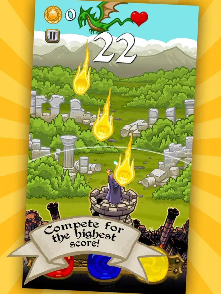 Color Defense: Wizard Wars iPad  Ekran Görüntüleri