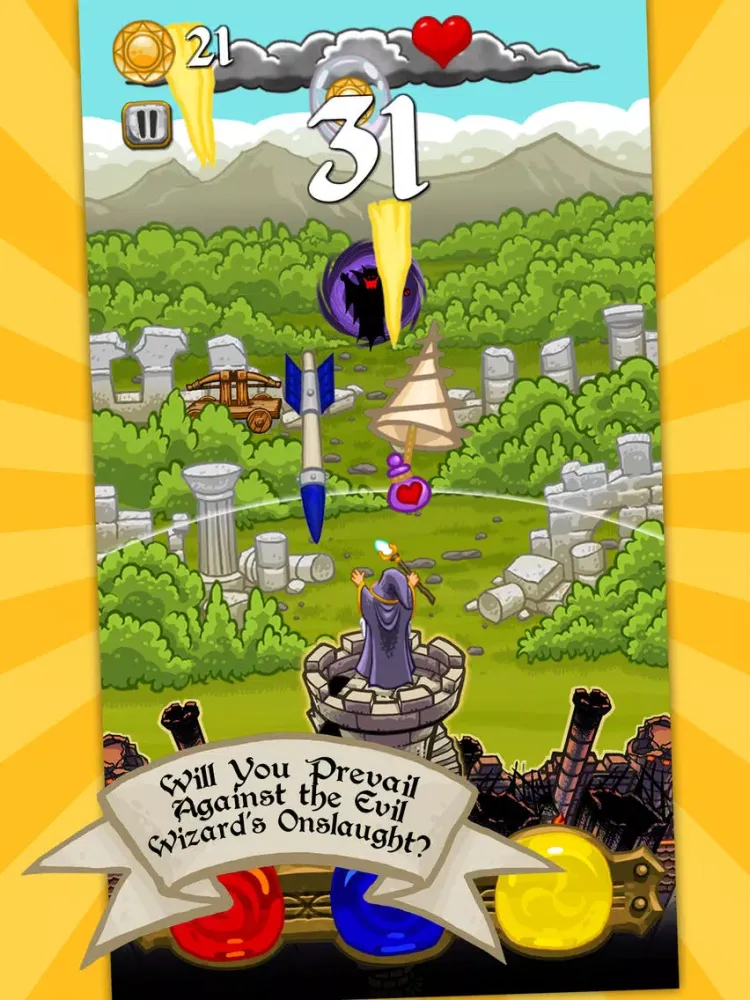 Color Defense: Wizard Wars iPad  Ekran Görüntüleri