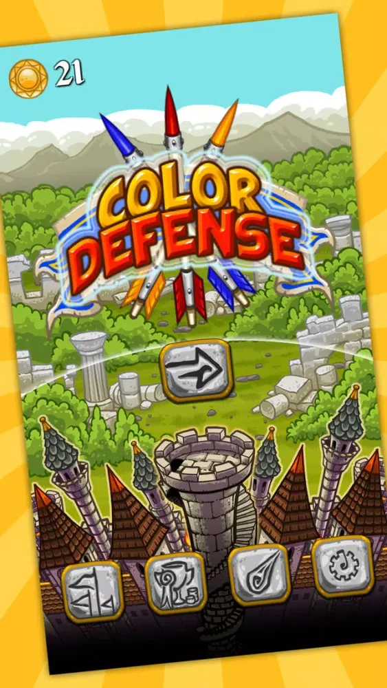 Color Defense: Wizard Wars Ekran Görüntüleri