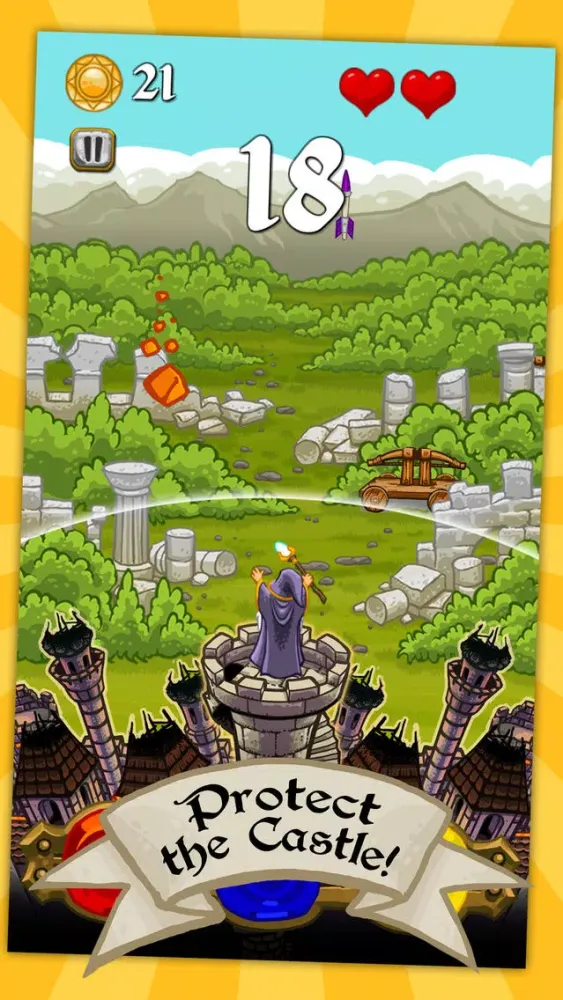 Color Defense: Wizard Wars Ekran Görüntüleri