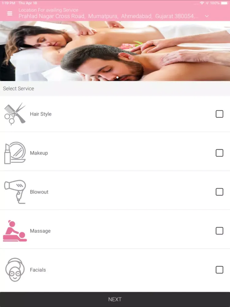 Captures d'écran de V3C-Beautician User iPad 