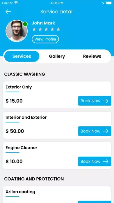 CubeCarWashX User应用截图