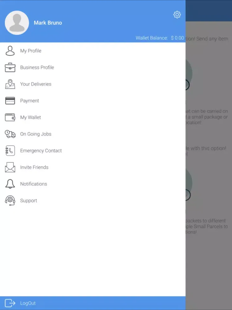 Captures d'écran de V3C-CubeDelivery User iPad 