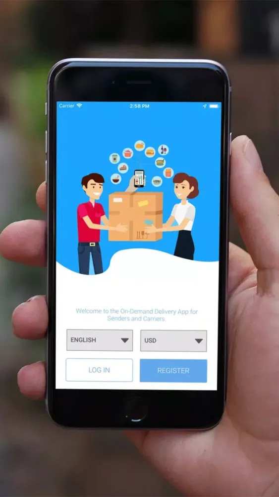 Captures d'écran de V3C-CubeDelivery User