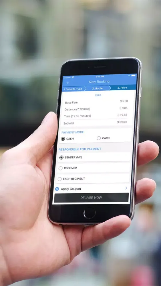 Captures d'écran de V3C-CubeDelivery User