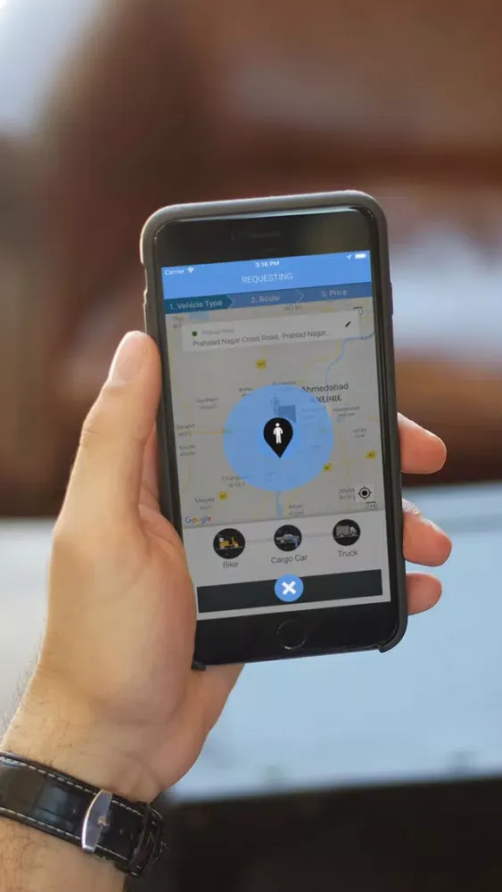 Captures d'écran de V3C-CubeDelivery User